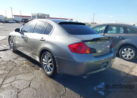 2007 Infiniti G35 Journey from USA, damaged, VIN JNKBV61EX7M724612